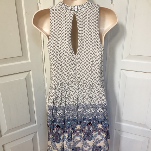 Francesca's Alya Paisley Boho Sleeveless Dress - Picture 12 of 14